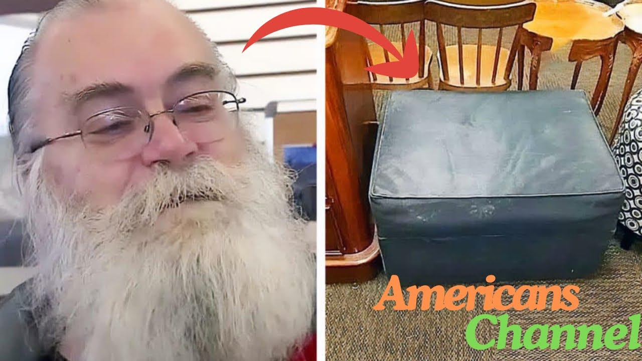 Grandpa Buys Foot Stool For $10, He’s Left Speechless When He Looks Inside