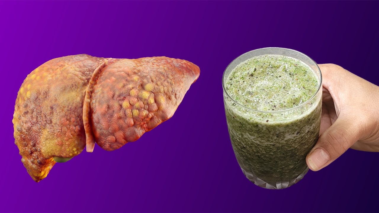 DRINK 1 CUP PER DAY to Eliminate Fat from Your Liver. ( SMOOTHIE FOR FATTY LIVER)