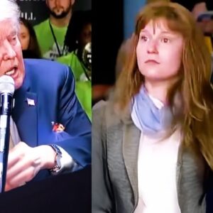 Angry Feminist CONFRONTS Trump. What He Does Next Is Completely Unexpected!