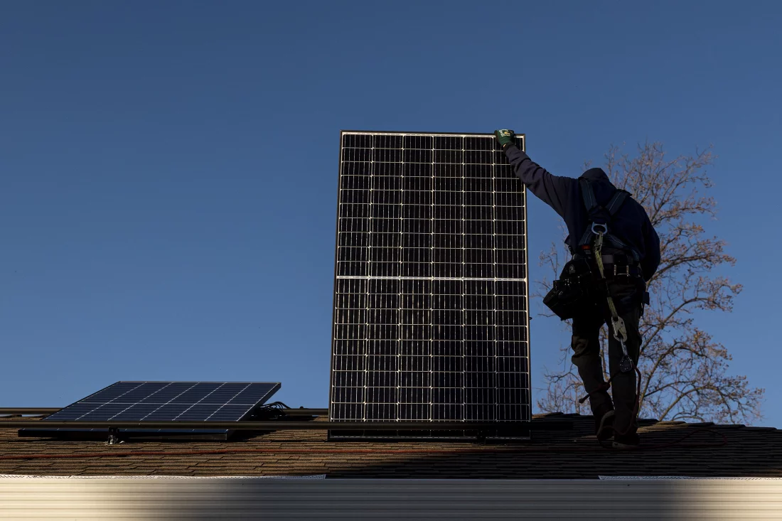 People are rushing to install solar panels before Trump becomes president